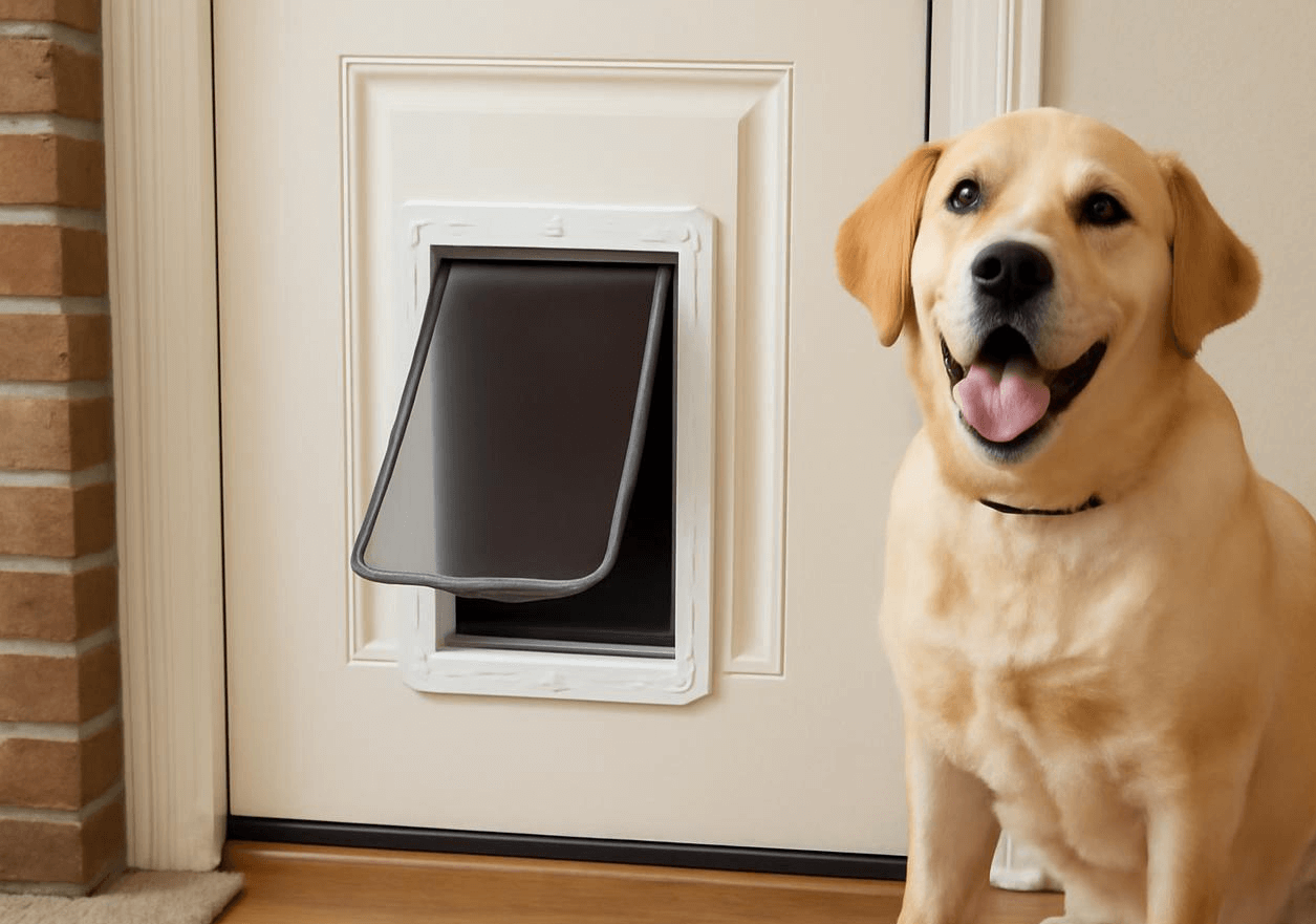 Give Your Pets the Freedom They Deserve: Professional Doggie Door Installation